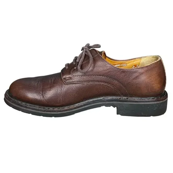Mephisto Men’s Marlon Brown Leather Lace Up Oxford Size US 6.5